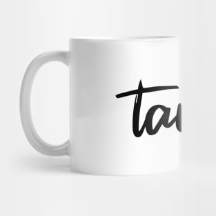 Love Tango Black by PK.digart Mug